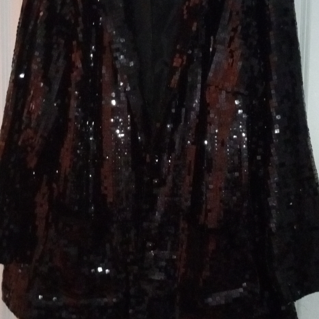 Square Sequin Blazer